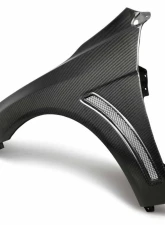 Seibon 10mm Wider Carbon Fiber Fenders Mitsubishi Lancer Evolution 2008-2015                                     - FF0809MITEVOX - Image 3