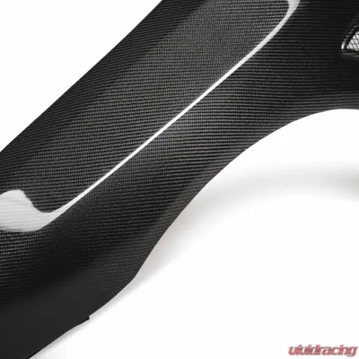 Seibon 10mm Wider Carbon Fiber Fenders Mitsubishi Lancer Evolution 2008-2015 - FF0809MITEVOX