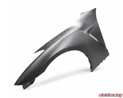 Seibon OEM-Style Dry Carbon Fiber Front Fenders Nissan GT-R 2009-2024 - FF0910NSGTR-OE-DRY
