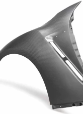 Seibon OEM-Style Dry Carbon Fiber Front Fenders Nissan GT-R 2009-2024                                     - FF0910NSGTR-OE-DRY - Image 3