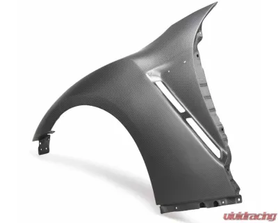 Seibon OEM-Style Dry Carbon Fiber Front Fenders Nissan GT-R 2009-2024 - FF0910NSGTR-OE-DRY
