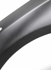 Seibon OEM-Style Dry Carbon Fiber Front Fenders Nissan GT-R 2009-2024                                     - FF0910NSGTR-OE-DRY - Image 4