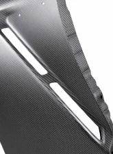Seibon OEM-Style Dry Carbon Fiber Front Fenders Nissan GT-R 2009-2024                                     - FF0910NSGTR-OE-DRY - Image 5