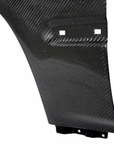 Seibon OEM-Style Carbon Fiber Fenders Honda Civic 1996-1998                                     - FF9698HDCV - Image 4