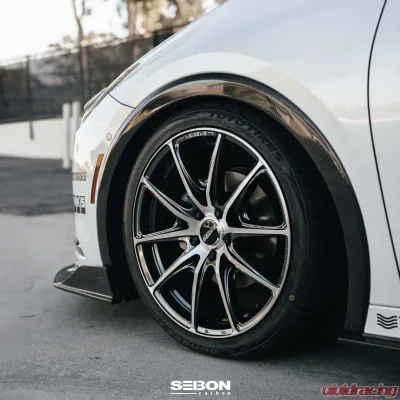 Seibon Carbon Fiber Front Fender Trims Toyota Prius 2023-2025 - FFT23TYPR