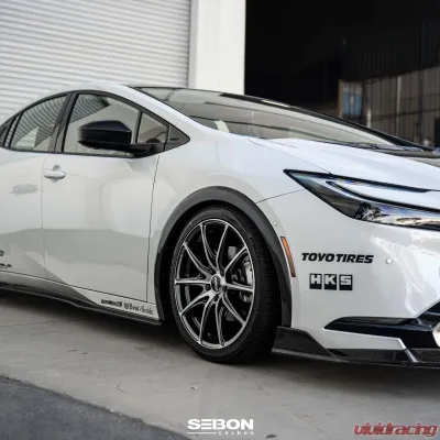 Seibon Carbon Fiber Front Fender Trims Toyota Prius 2023-2025 - FFT23TYPR