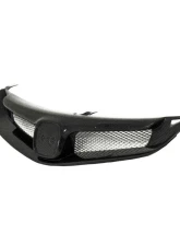 Seibon MG-Style Carbon Fiber Front Grille Honda Civic JDM Sedan 2006-2011                                     - FG0608HDCV4J-MG - Image 4