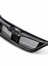 Seibon STI-Style Carbon Fiber Front Grille Subaru Impreza WRX 2011-2014                                     - FG0809SBIMP4D-STI - Image 5