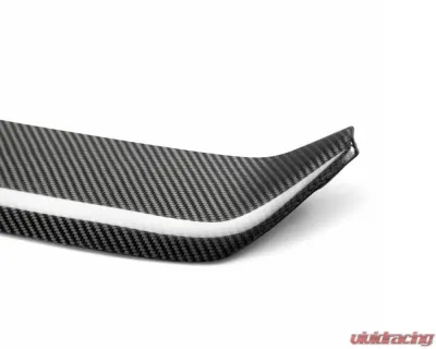 Seibon OEM-Style Carbon Fiber Front Grille Garnish Nissan GT-R 2009-2011 - FG0910NSGTR-OE