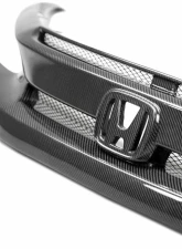Seibon OEM-Style Carbon Fiber Front Grille Honda Civic 2016-2021                                     - FG16HDCV4D - Image 3