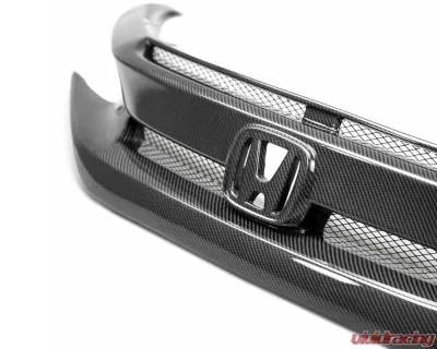 Seibon OEM-Style Carbon Fiber Front Grille Honda Civic 2016-2021 - FG16HDCV4D