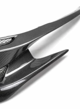 Seibon OEM-Style Carbon Fiber Front Grille Honda Civic 2016-2021                                     - FG16HDCV4D - Image 4