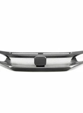 Seibon CV-Style Carbon Fiber Front Grille Honda Civic Type-R 2017-2021                                     - FG17HDCVR-CV - Image 2