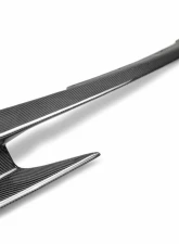 Seibon CV-Style Carbon Fiber Front Grille Honda Civic Type-R 2017-2021                                     - FG17HDCVR-CV - Image 4