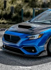 Seibon Carbon Fiber Front Grille Subaru WRX 2022-2025                                     - FG22SBIMP - Image 4