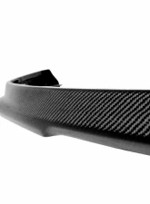 Seibon DL-Style Carbon Fiber Front Lip Spoiler Mitsubishi Lancer Evolution 2003-2005                                     - FL0305MITEVO8-DL - Image 3