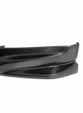 Seibon NS-Style Carbon Fiber Front Lip Spoiler Nissan 370Z 2009-2012                                     - FL0910NS370-NS - Image 4