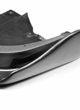 Seibon SS-Style Carbon Fiber Front Lip Spoiler Nissan GT-R 2009-2011                                     - FL0910NSGTR-SS - Image 4