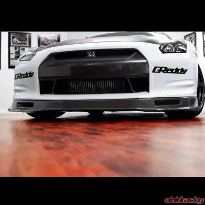 Seibon VS-Style Carbon Fiber Front Lip Spoiler Nissan GT-R 2009-2011 - FL0910NSGTR-VS
