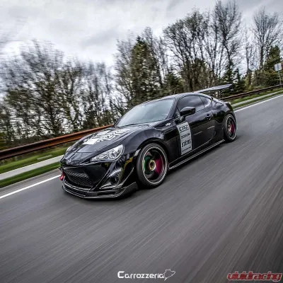 Seibon KC-Style Carbon Fiber Front Lip Spoiler Scion FRS 2013-2016 - FL1213SCNFRS-KC