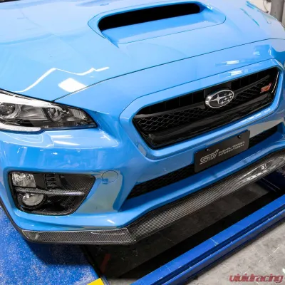 Seibon MB1-Style Carbon Fiber Front Lip Spoiler Subaru WRX 2015-2017 - FL15SBIMP-MB1