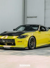 Seibon MB-Style Carbon Fiber Front Lip Spoiler Nissan Z 2023-2024                                     - FL22NSZ-MB - Image 7