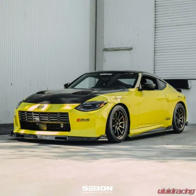 Seibon MB-Style Carbon Fiber Front Lip Spoiler Nissan Z 2023-2024 - FL22NSZ-MB