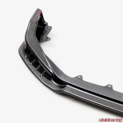 Seibon MB-Style Carbon Fiber Front Lip Spoiler Honda Civic Type-R Base 2023-2025 - FL23HDCVR-MB
