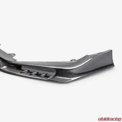 Seibon MB-Style Carbon Fiber Front Lip Spoiler Honda Civic Type-R Base 2023-2025 - FL23HDCVR-MB