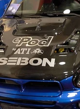 Seibon CW-Style Carbon Fiber Hood Subaru Impreza 2002-2003                                     - HD0203SBIMP-CW - Image 7
