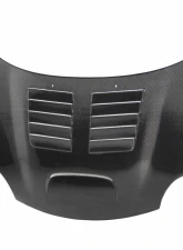 Seibon GT-Style Carbon Fiber Hood Dodge Neon SRT-4 2003-2005                                     - HD0305DGNESRT4-GT - Image 6