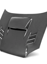 Seibon CWII-Style Carbon Fiber Hood Subaru Impreza 2004-2005                                     - HD0405SBIMP-CWII - Image 6