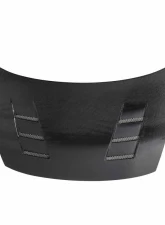 Seibon TS-Style Carbon Fiber Hood Honda Civic 2006-2011                                     - HD0607HDCV2D-TS - Image 3