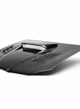 Seibon CWII-Style Carbon Fiber Hood Subaru Impreza 2006-2007                                     - HD0607SBIMP-CWII - Image 2