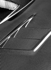 Seibon CWII-Style Carbon Fiber Hood Subaru Impreza 2006-2007                                     - HD0607SBIMP-CWII - Image 4