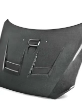 Seibon DV-Style Carbon Fiber Hood Mitsubishi Lancer Evolution | Ralliart 2008-2015                                     - HD0809MITEVOX-DV - Image 6