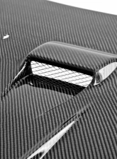 Seibon DV-Style Carbon Fiber Hood Mitsubishi Lancer Evolution | Ralliart 2008-2015                                     - HD0809MITEVOX-DV - Image 3