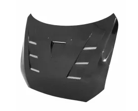 Seibon TS-Style Carbon Fiber Hood Mitsubishi Lancer Evolution | Ralliart 2008-2015