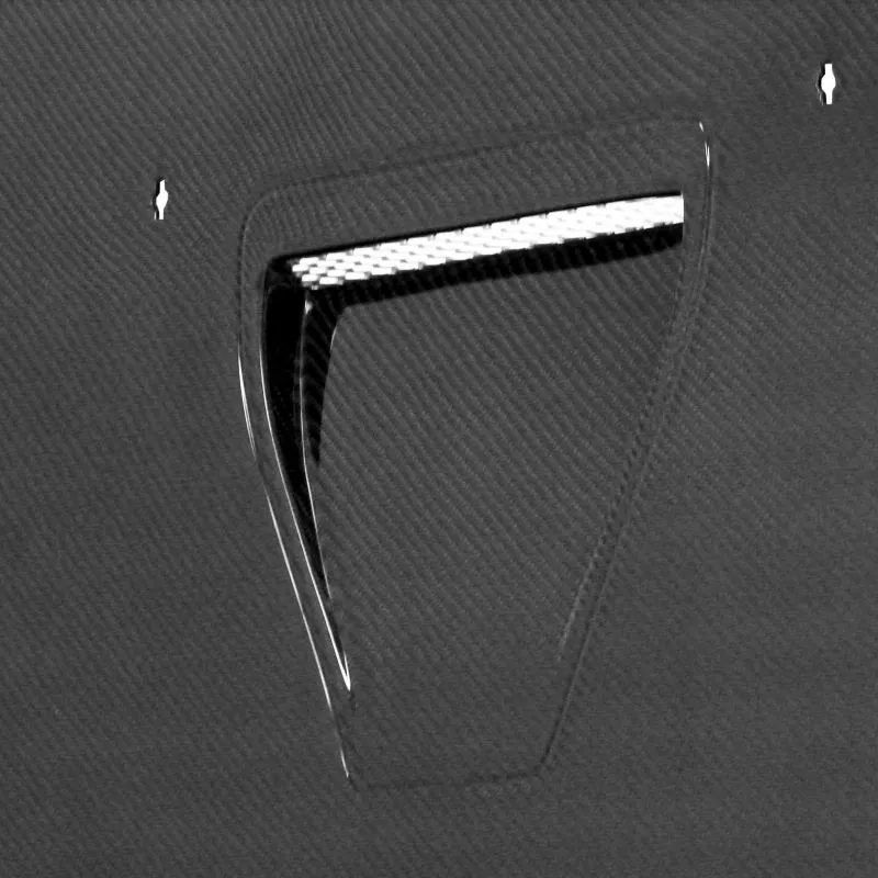 パーツ topboy Seibon TS-Style Carbon Fiber Hood for 2008-2015 Mitsubishi