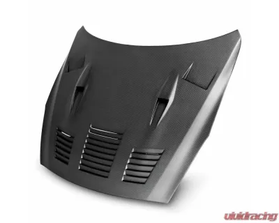 Seibon GTII-Style Dry Carbon Fiber Hood Nissan GT-R 2009-2016 - HD0910NSGTR-GTII-DRY