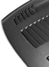 Seibon GTII-Style Dry Carbon Fiber Hood Nissan GT-R 2009-2016                                     - HD0910NSGTR-GTII-DRY - Image 3