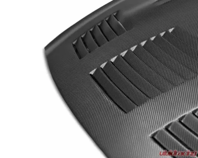 Seibon GTII-Style Dry Carbon Fiber Hood Nissan GT-R 2009-2016 - HD0910NSGTR-GTII-DRY