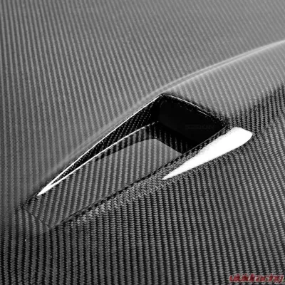 Seibon GTII-Style Carbon Fiber Hood Nissan GT-R 2009-2016 - HD0910NSGTR-GTII