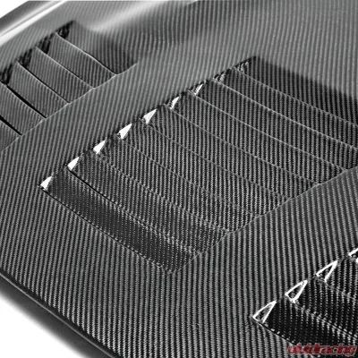 Seibon GTII-Style Carbon Fiber Hood Nissan GT-R 2009-2016 - HD0910NSGTR-GTII