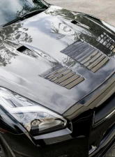 Seibon GTII-Style Carbon Fiber Hood Nissan GT-R 2009-2016                                     - HD0910NSGTR-GTII - Image 8