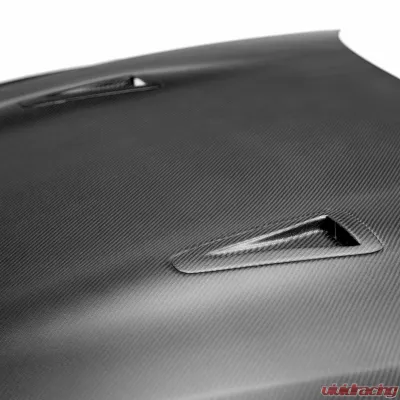 Seibon OEM-Style Dry Carbon Fiber Hood Nissan GT-R 2009-2016 - HD0910NSGTR-OE-DRY