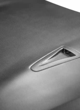 Seibon OEM-Style Dry Carbon Fiber Hood Nissan GT-R 2009-2016                                     - HD0910NSGTR-OE-DRY - Image 5