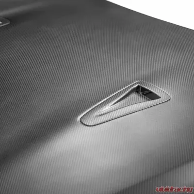 Seibon OEM-Style Dry Carbon Fiber Hood Nissan GT-R 2009-2016 - HD0910NSGTR-OE-DRY