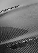 Seibon BT-Style Carbon Fiber Hood BMW F10 5-Series | M5 2011-2016                                     - HD1012BMWF10-BT - Image 2
