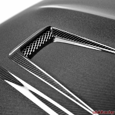 Seibon GT-Style Carbon Fiber Hood Mercedes-Benz C-Class C250 | C300 | C350 2012-2015 - HD1112MBW204-GT